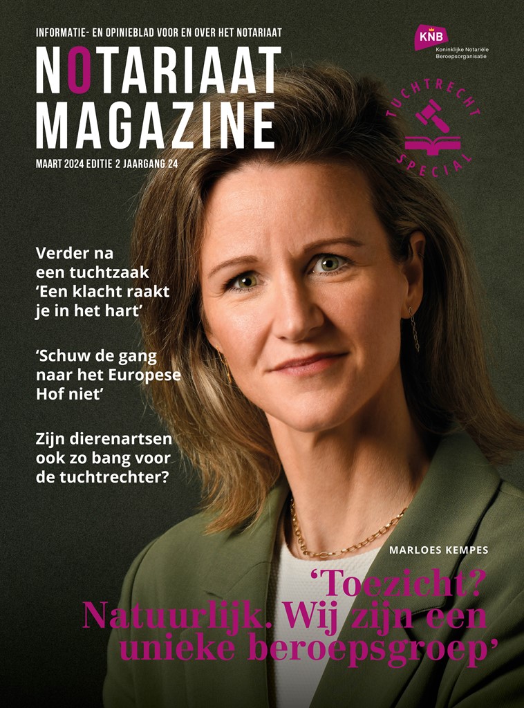 Cover Notariaat Magazine #2 2024