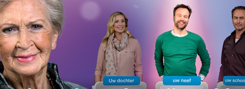 Wie van de drie campagnepagina