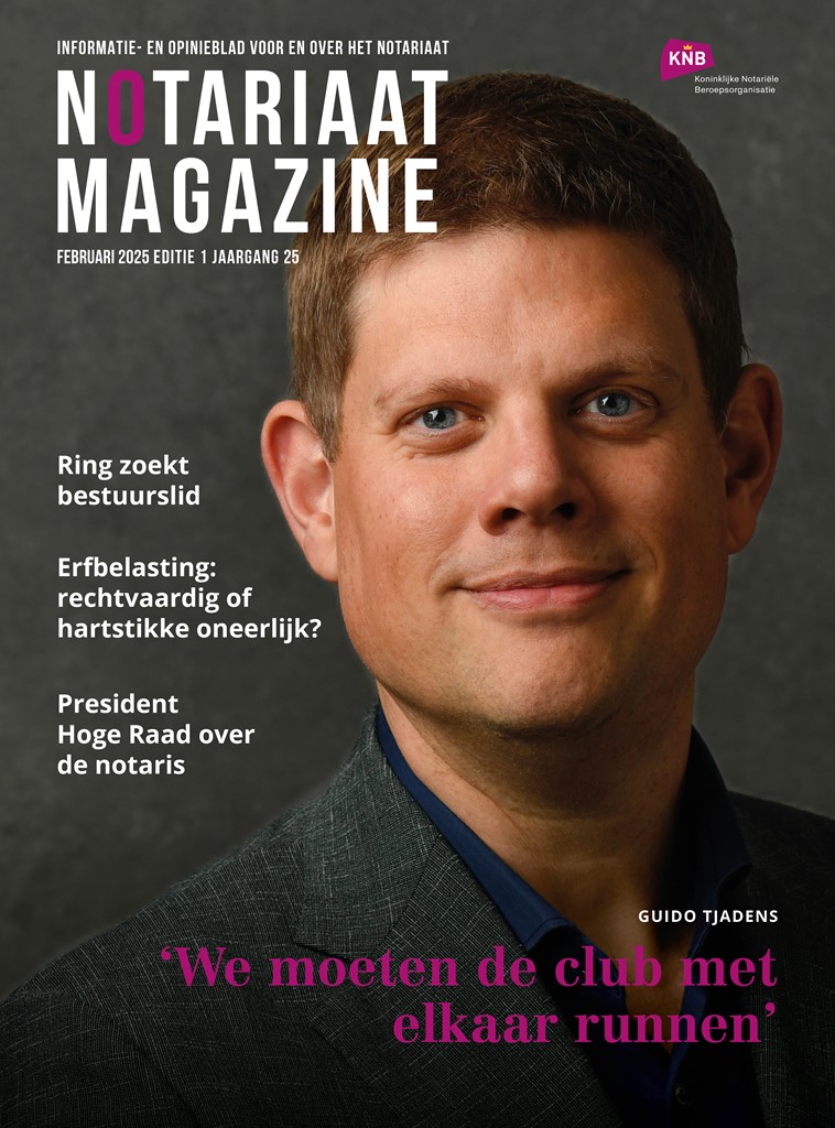 Notariaat Magazine 2025-01 Cover